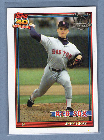 1991 Topps Desert Shield #731 Jeff Gray  NM  GO625