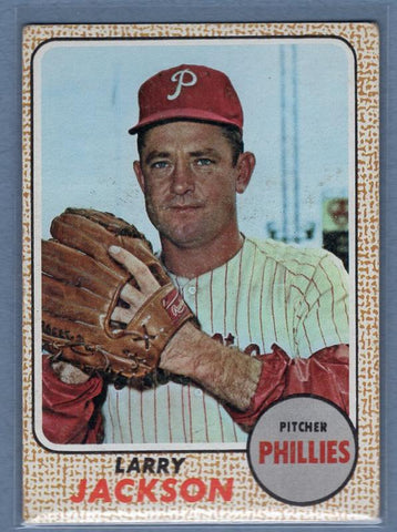 1968 Topps 81 Larry Jackson VG-EX SET BREAK