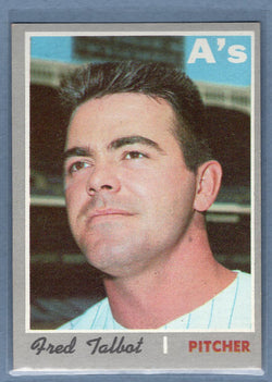1970 Topps #287 Fred Talbot VG-EX
