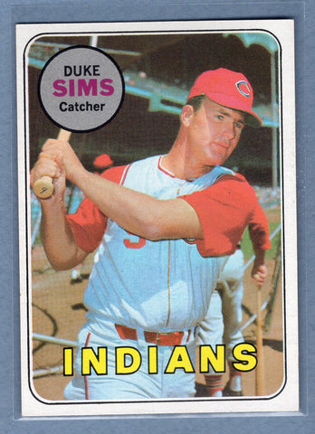 1969 Topps #414 Duke Sims (b) EX-MT  GO700