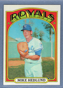 1972 Topps #81 Mike Hedlund (b) EX-MT  GO544