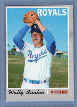 1970 Topps #266 Wally Bunker  EX  GO680
