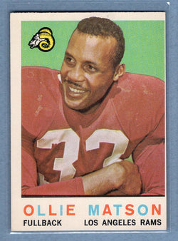 1959 Topps #50 Ollie Matson (HOF) (b) EX  GO801
