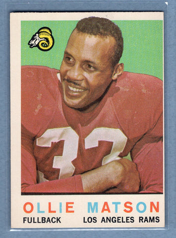 1959 Topps #50 Ollie Matson (HOF) (b) EX  GO801
