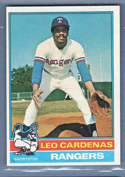 1976 Topps #587 Leo Cardenas  EX-MT  GOSB1