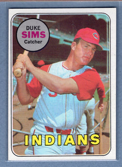 1969 Topps #414 Duke Sims (d) EX-MT  GO700
