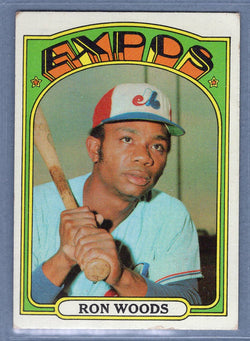 1972 Topps #82 Ron Woods (a) EX  GO544