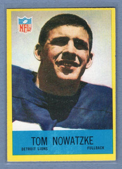 1967 Philadelphia #69 Tom Nowatzke EX GO73