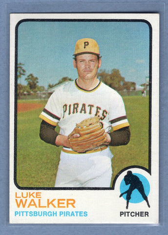 1973 Topps #187 Luke Walker  EX-MT  GO443