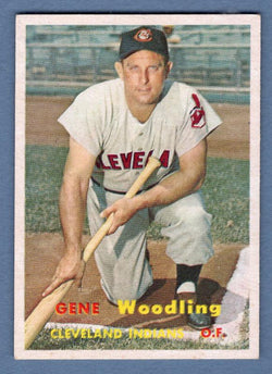 1957 Topps #172 Gene Woodling EX  GO215