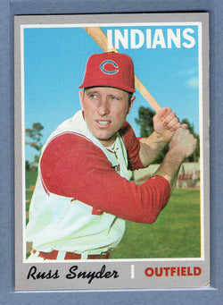 1970 Topps #347 Russ Snyder  EX  GO450