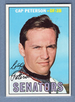 1967 Topps #387 Cap Peterson EX-MT    GO323