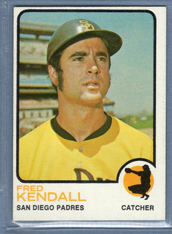 1973 Topps #221 Fred Kendall  (b) EX  GO669