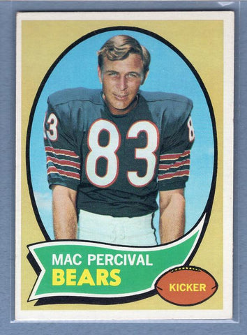 1970 Topps #256 Mac Percival EX-MT   GO241B