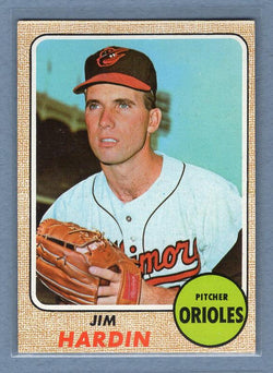 1968 Topps #222 Jim Hardin(b) EX  GO250
