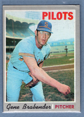 1970 Topps #289 Gene Brabender VG-EX(1)