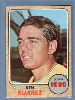 1968 Topps #218 Ken Suarez EX  GO588