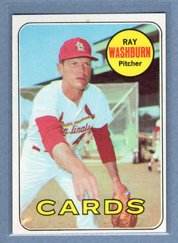 1969 Topps #415 Ray Washburn (b) EX-MT  GO700