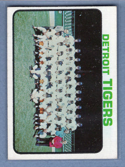 1973 Topps #191 Detroit Tigers Team  EX-MT  GO443