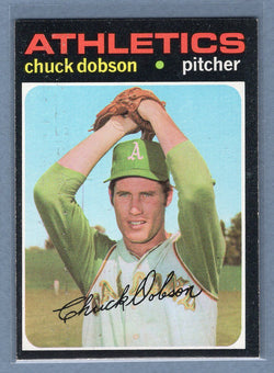 1971 Topps #238 Chuck Dobson   EX-MT  GO550