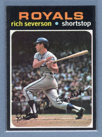 1971 Topps #103 Rich Severson (a) EX  GO950
