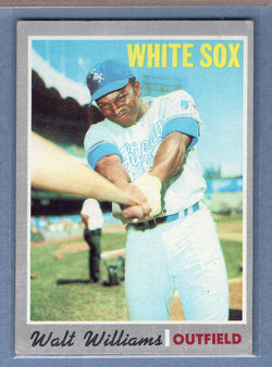 1970 Topps #395 Walt Williams  (b) EX  GO900