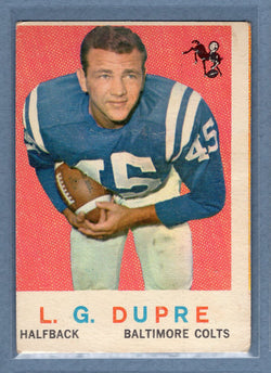 1959 Topps #163 L.G. Dupre VG-EX  GO159