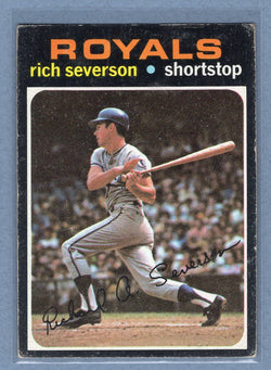 1971 Topps #103 Rich Severson (b) EX  GO950