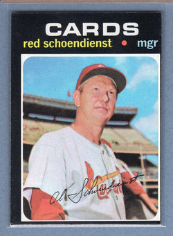1971 Topps #239 Red Schoendienst (HOF)   EX  GO550