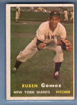 1957 Topps #58 Ruben Gomez VG-EX     GO80