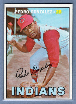 1967 Topps #424 Pedro Gonzalez EX  GO446