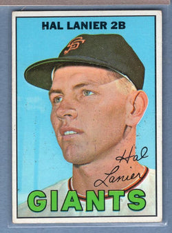 1967 Topps #4 Hal Lanier(st) VG  GO225