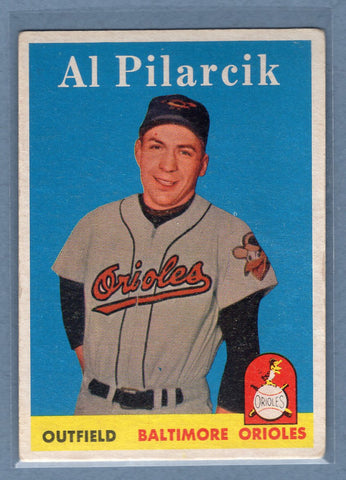1958 Topps #259 Al Pilarcik (b) VG-EX  GO501