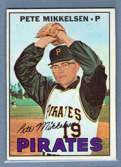 1967 Topps #425 Pete Mikkelson EX  GO446
