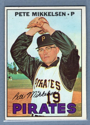 1967 Topps #425 Pete Mikkelson EX  GO446