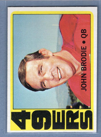 1972 Topps #220 John Brodie(1) EX-MT  GO79