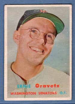 1957 Topps #179 Ernie Oravetz G-VG  GO215