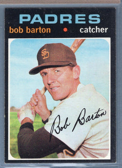 1971 Topps #589 Bob Barton  EX  GO747