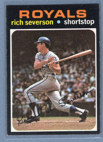 1971 Topps #103 Rich Severson (c) EX  GO950