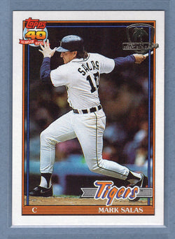 1991 Topps Desert Shield #498 Mark Salas  NM  GO600