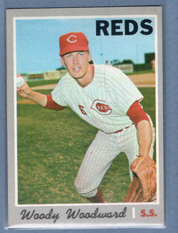 1970 Topps #296 Woody Woodward VG-EX