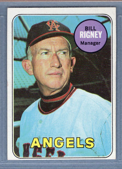 1969 Topps #182 Bill Rigney EX-MT  GO661