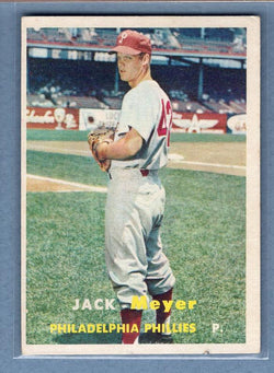 1957 Topps #162 Jack Meyer VG-EX  GO188