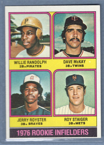 1976 Topps #592 Willie Randolph (R)  EX-MT  GOSB1