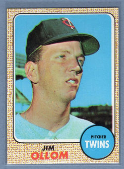 1968 Topps 91 Jim Ollom VG-EX SET BREAK