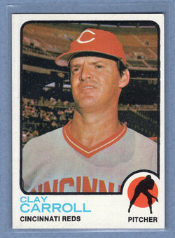 1973 Topps #195 Clay Carroll  EX-MT  GO443