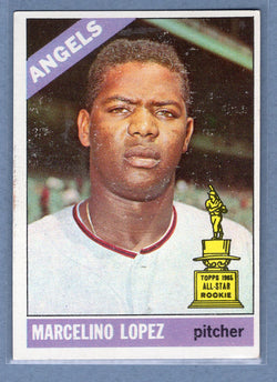 1966 Topps #155 Marcelino Lopez VG-EX  GO152