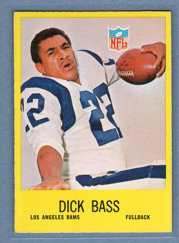 1967 Philadelphia #86 Dick Bass EX GO73