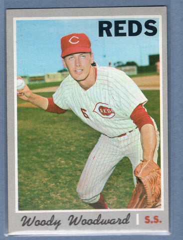 1970 Topps #296 Woody Woodward VG-EX
