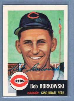 1991 Topps Archives #7 Bob Borkowski Autograph Auto signed